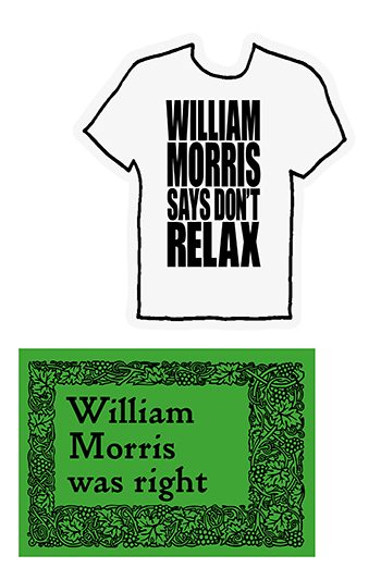 William Morris Gallery stickers